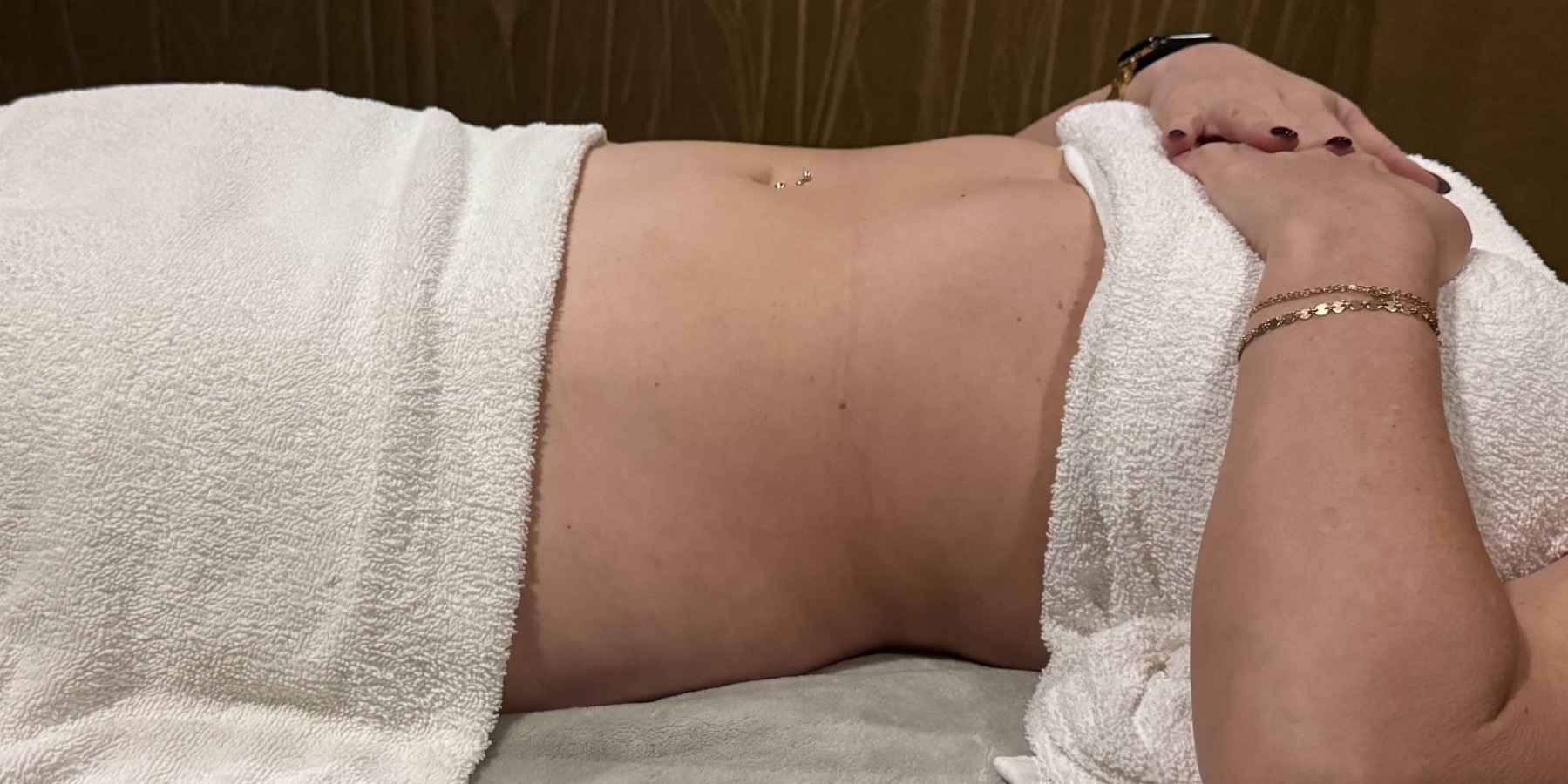 Before Lymphatic Drainage